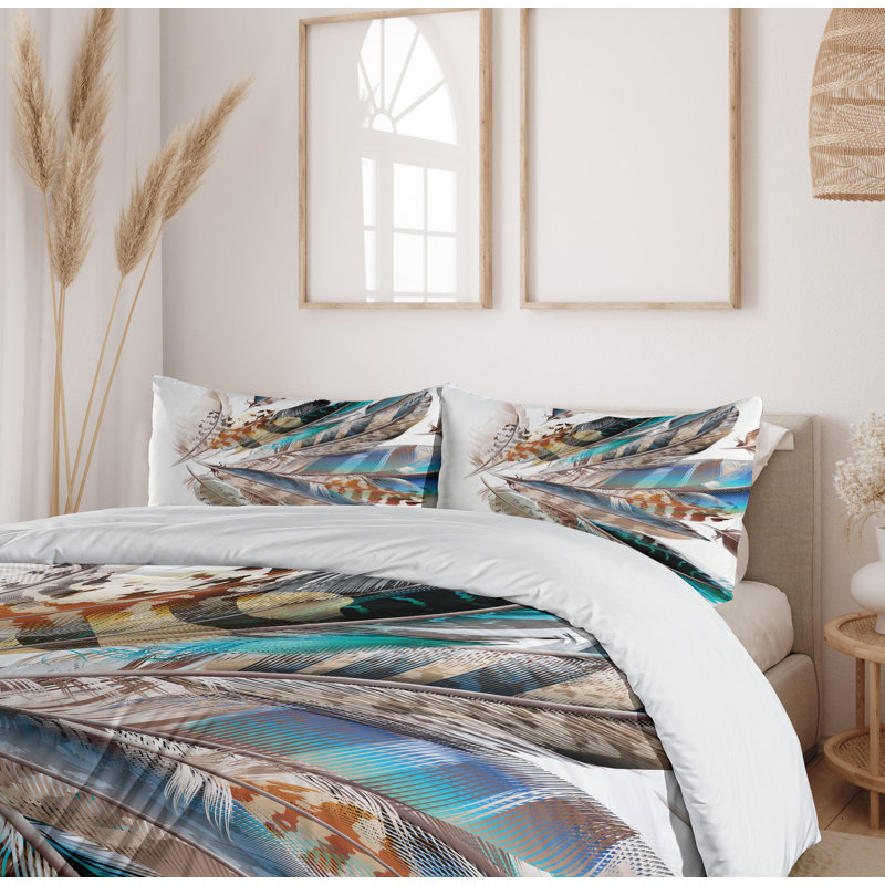 Feather House Modern & Contemporary Duvet Cover, King