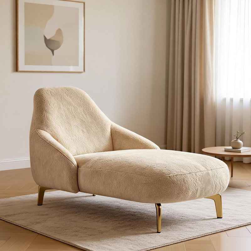 Méridienne de luxe minimaliste de style italien