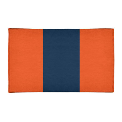 Tapis zone en poly-tapis à rayures de football denver