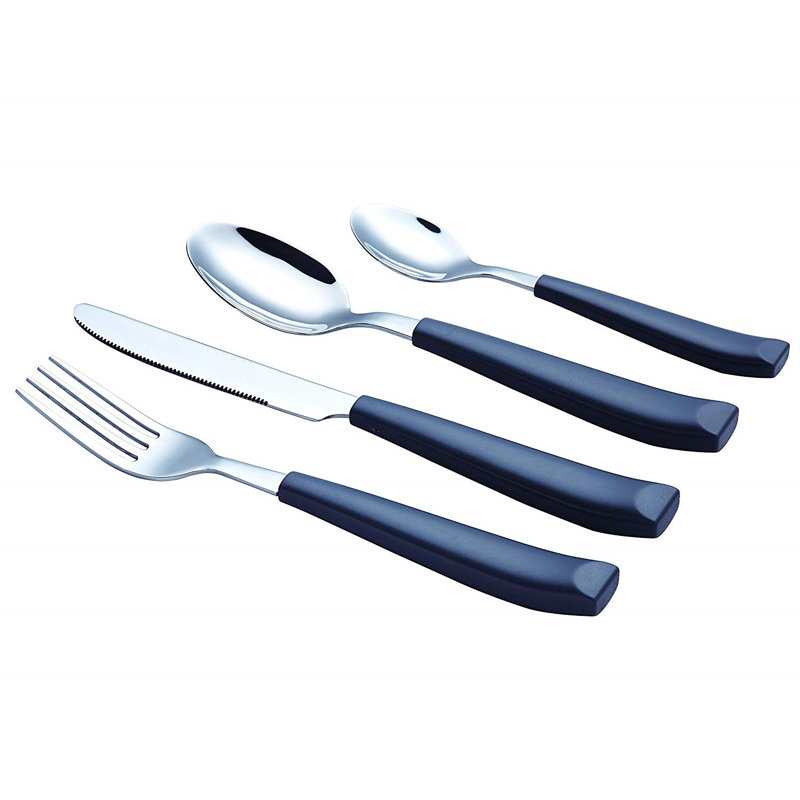 Cutlery 16 Piece Cutlery Set, Service for 4, Grey
