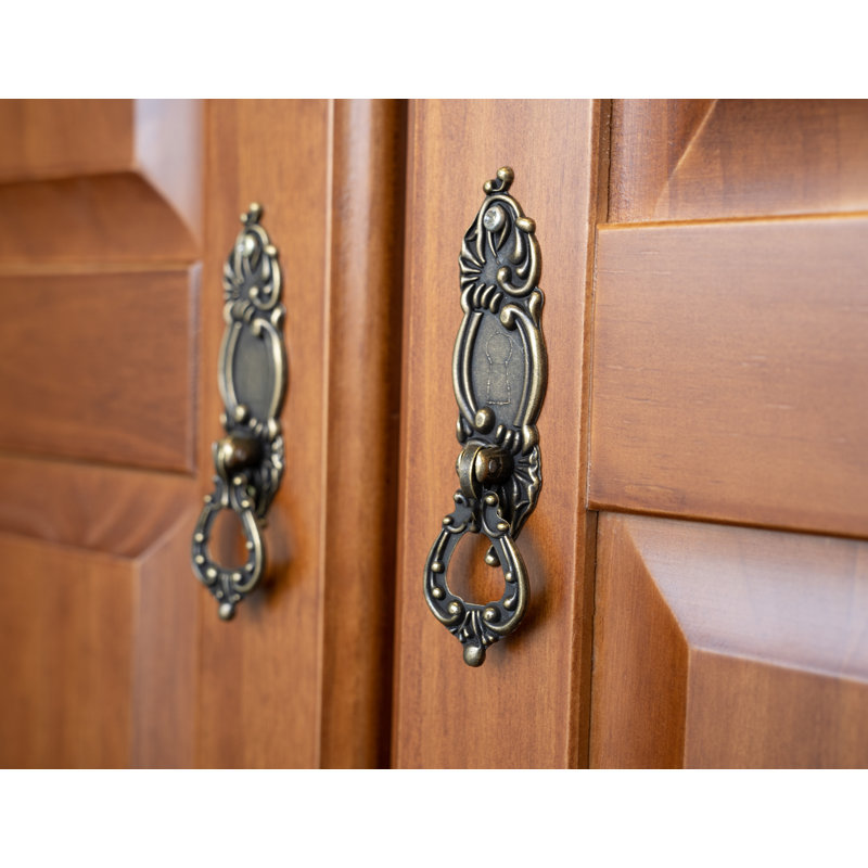 Armoire-penderie 3 portes Anass Kyle, Moka