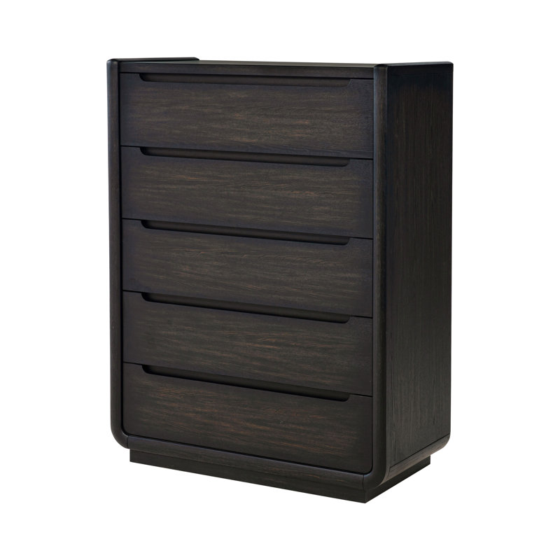 Commode contemporaine noire l 40,65 "