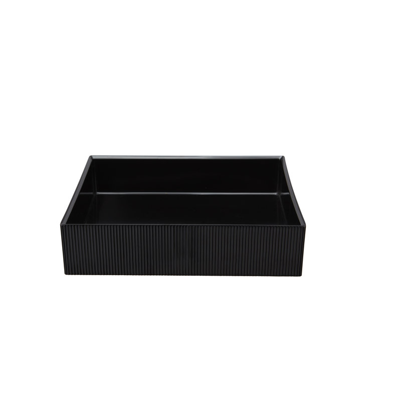 Soulignement wave pour plateau d’onde froide, Noir