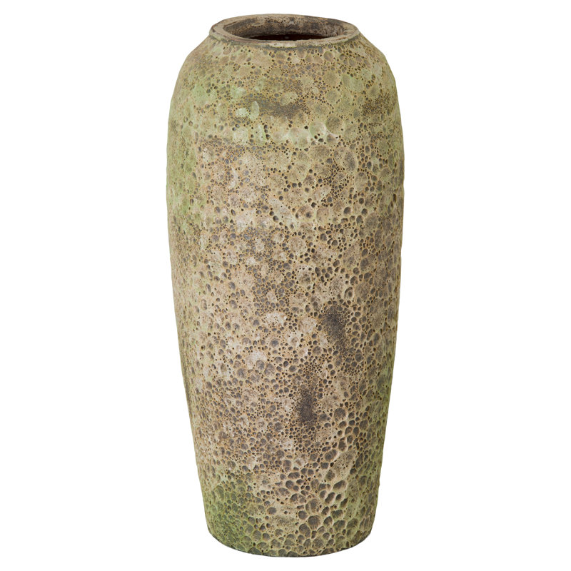 Vase TALL GREEN 12 x 22 po