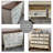 Modern Solid Manufactured Wood Accent Cabinet