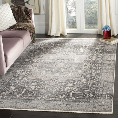 Tapis oriental gris / gris Gloversville