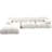 Varsho Boucle Sectional Sofa