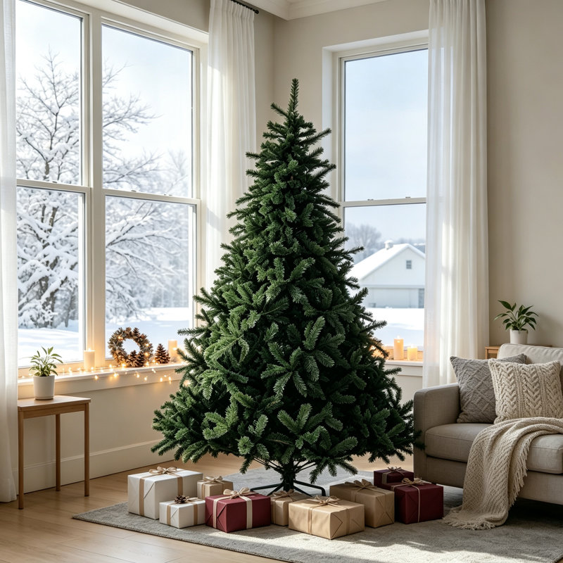 Arbre de Noël artificiel de 1,80 m, 6'