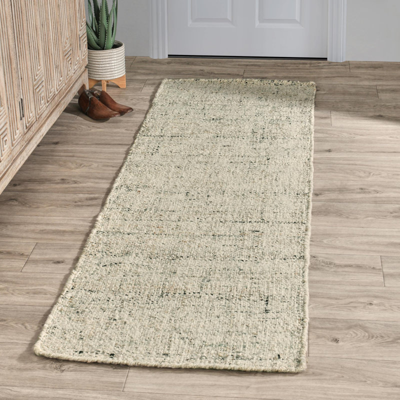Oscoda Abstract Area Rug in Gray