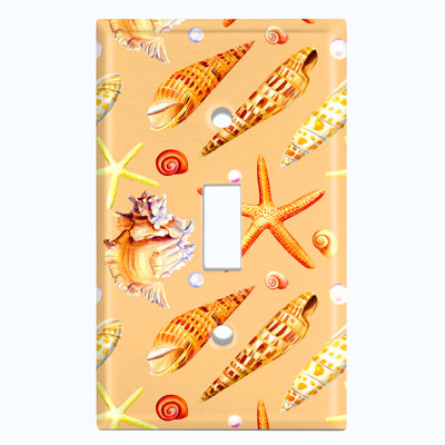 Nautical & Beach 1 - Gang Toggle Light Switch Standard Wall Plate