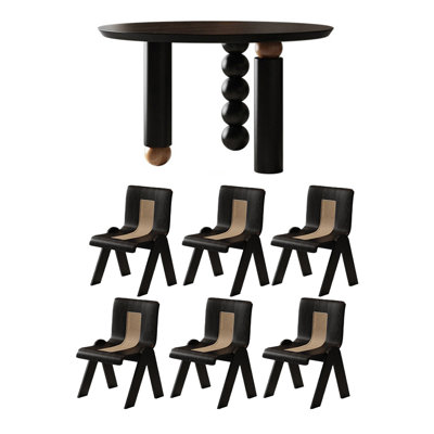 Select a high-end solid wood table set