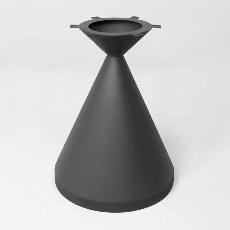 Flux Metal Dining Table Base, 28" H x 13.5" L x 13.5" W