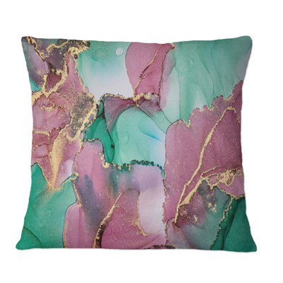 Abstract Throw Pillow