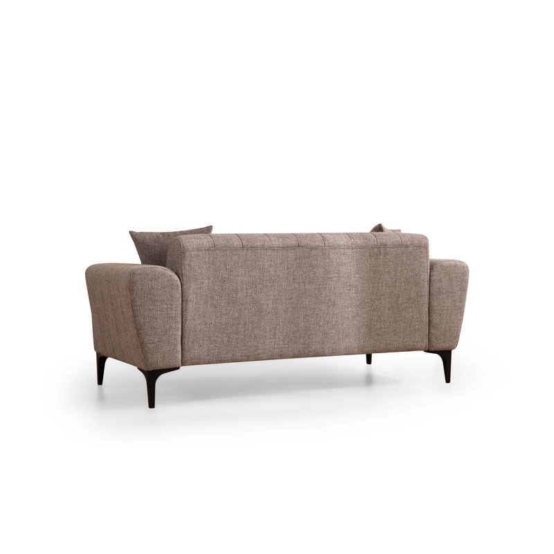 2-Seat Sofa, Light Brown