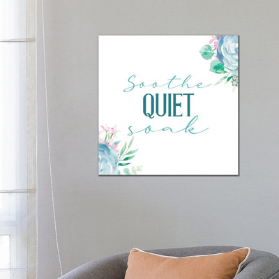 Relax Recharge IV by Kimberly Allen - Wrapped Canvas Print