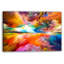 Abstrait surréel, création de lever de soleil sur toile tendue-124745144