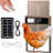 Automatic Chicken Coop Door Solar Powered, LCD Display Automatic Chicken Door with Timer & Light Sensor, Aluminum Alloy Chicken Door with Remote Control & 4 Modes-1103447994