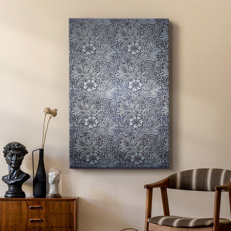 Impression abstraite rétro CLXI - galerie Cavas sur mesure, H 48 po x l 32 po