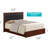 Charming Transitional Queen Bed With Storage