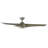 Wynd 5 - Blade Outdoor /Indoor Smart Ceiling Fan with Remote Control and LED Light Kit Included, Works With Alexa and iOS or Android App-124322719-124322716