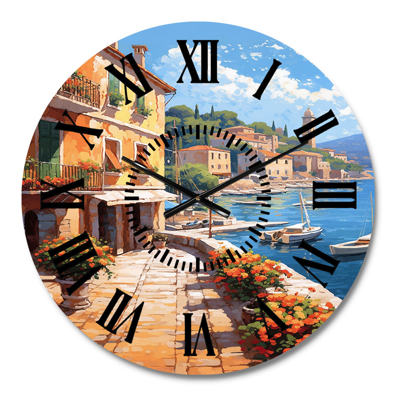 Horloge murale La Dolce, Médium