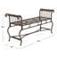 Banc de jardin en fer Beelu-15477481