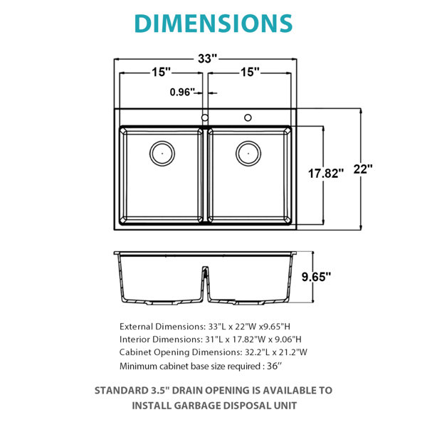 Dimensions du produit