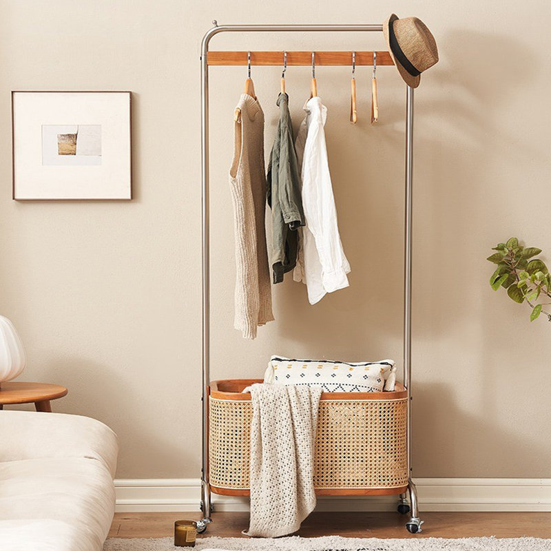 Porte-manteaux en acier inoxydable