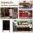 Panarciss Magnetic Freestanding Solid Wood Chalkboard