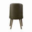 Ensemble de 2 chaises d'appoint en cuir synthétique Waylon
