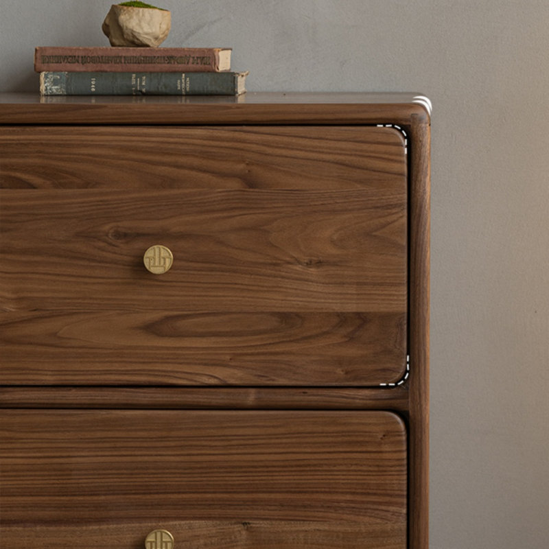 Tayyibe Solid Wood 9 -Drawer Accent Chest