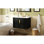 Meuble-lavabo vintage de 30 po, lavabo en céramique brillante, rangement à deux portes, trou de trop-plein, finition grattée, fixation murale pour les salles de bain modernes, 2 portes à fermeture douce, quincaillerie de corrosion, assemblage facile,