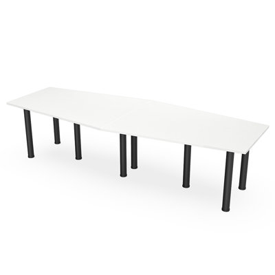 Table hexagonale avec pieds Nyemia