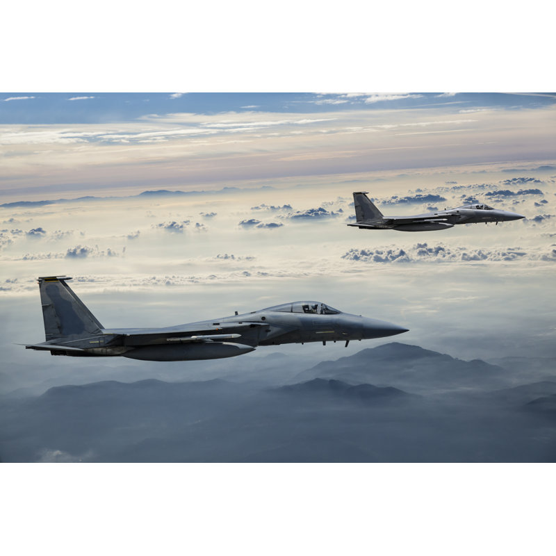 F-15 Eagles in Flight 504608750, 51cm H x 76cm W