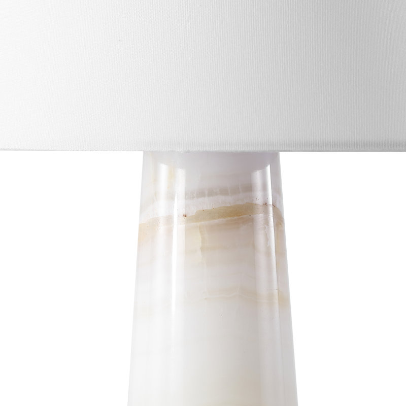 Charla Jade Stone Table Lamp