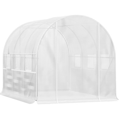 Walk-in Tunnel Greenhouse PE Cover