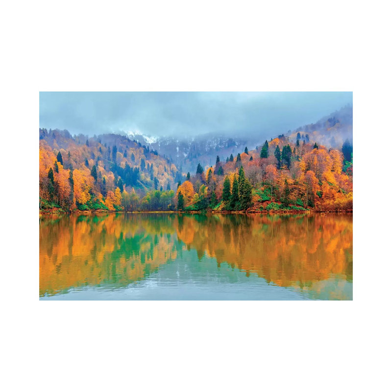 Beauty Of Autumn by Nejdet Duzen - Print on Canvas, 45.72cm H x 66.04cm W x 3.81cm D, Wrapped Canvas