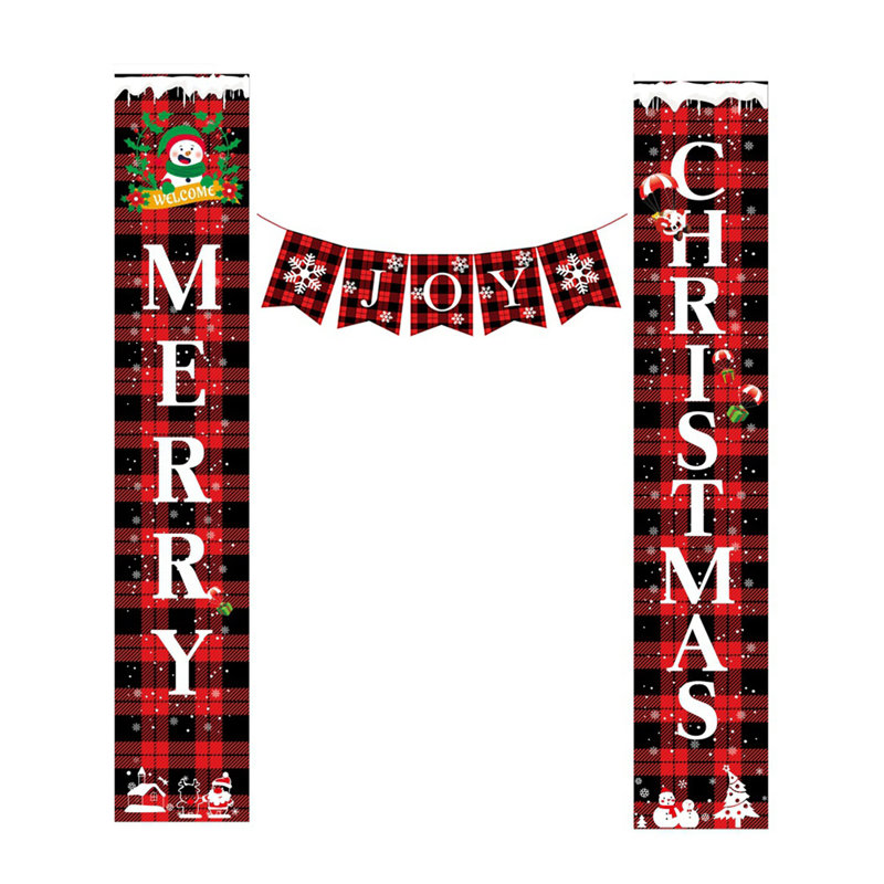 Merry Christmas Porch Banner
