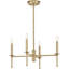 Nouveau lustre traditionnel 4 lumières