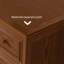 Armoire d'appoint en bois manufacturé et noyer clair clair-1241507149