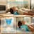 Folding massage table adjustable spa bed with neck massager-122511219