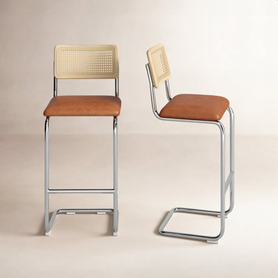 Walsh Vegan Leather Bar & Counter Stool
