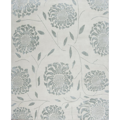 Modern Tibet Hand Knotted Floral Indoor Rug