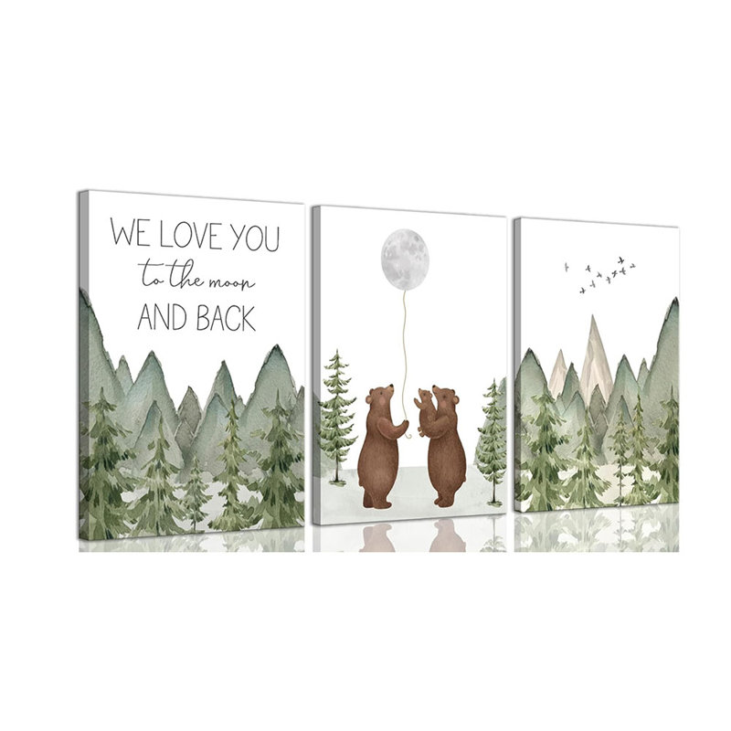 3 Piece Wrapped Canvas Print
