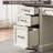 Lark Manor 58" Executive Desk, Home Office Desk with Drawers and Cabinet, Wooden Workstation with Storage, Farmhouse Desk for Writing, Studying, Working-1544176654