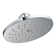 One-Function Full Spray Rain Shower Head with Immersion