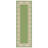 Bordeaux Oriental Green Indoor / Outdoor Area Indoor/Outdoor Area Rug-1728975276