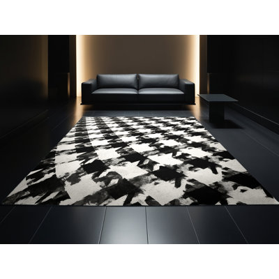 Tapis carreauté pré-lavé à la machine Pavla