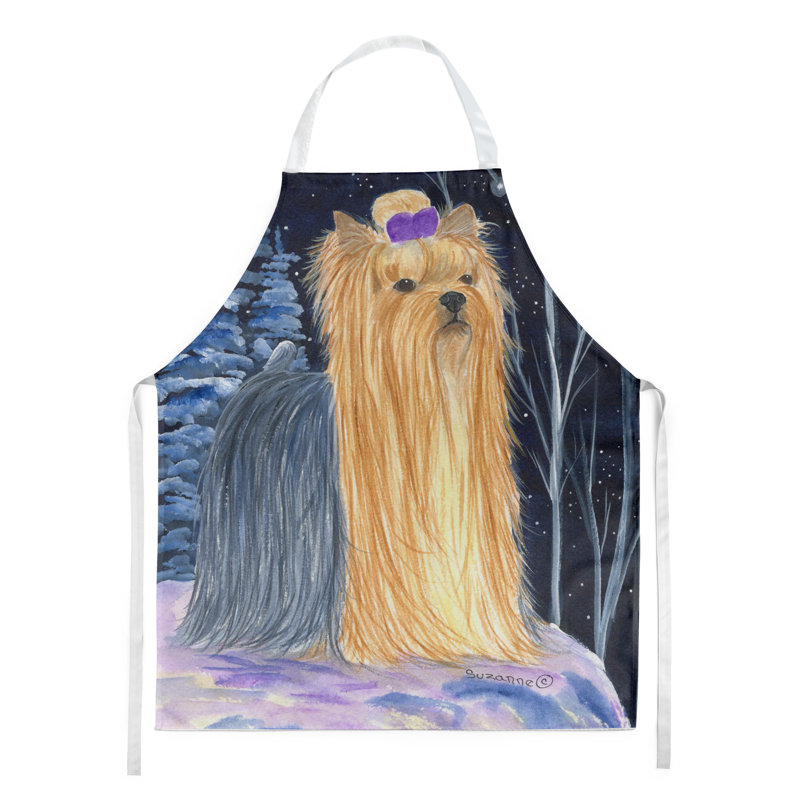 No Pattern Bib Apron