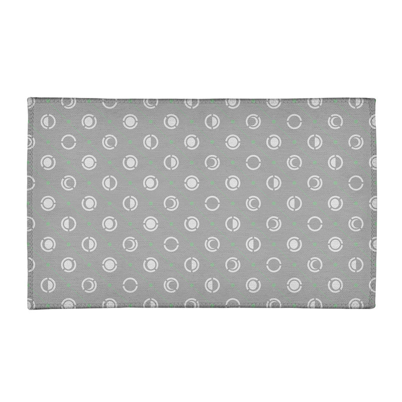 Chenille Geometric Indoor Rug, Rectangle 3' x 5'